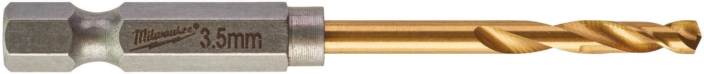 Milwaukee RedHEX HSS-TiN 3.5мм 10шт (4932478177)