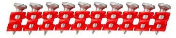 Гвозди для DCN890 по бетону (Красные) 3,0х27, оцинкованные, 1005 шт./пачка