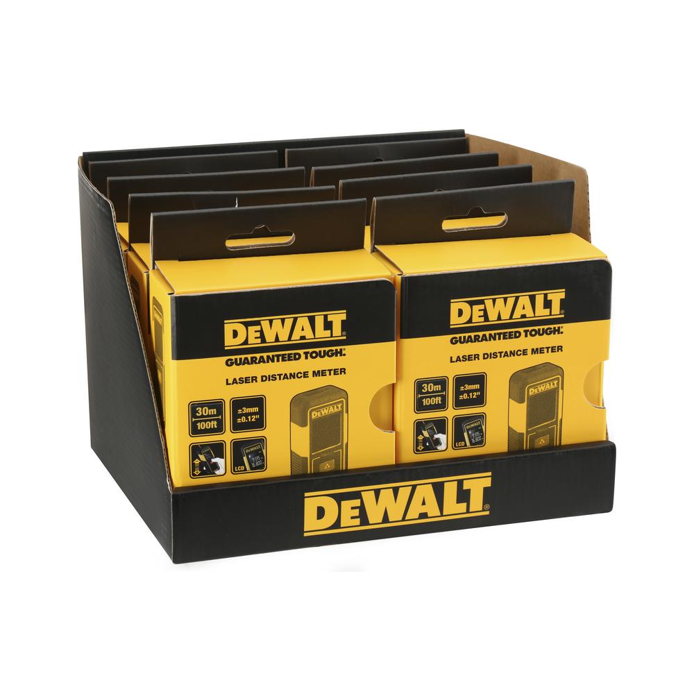 Дальномер лазерный аккумуляторный DeWALT DW033 (DW033-XJ)