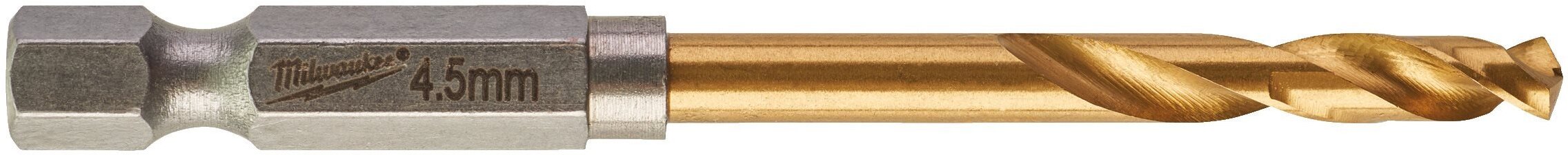 Milwaukee RedHEX HSS-TiN 4.5мм 10шт (4932478179)