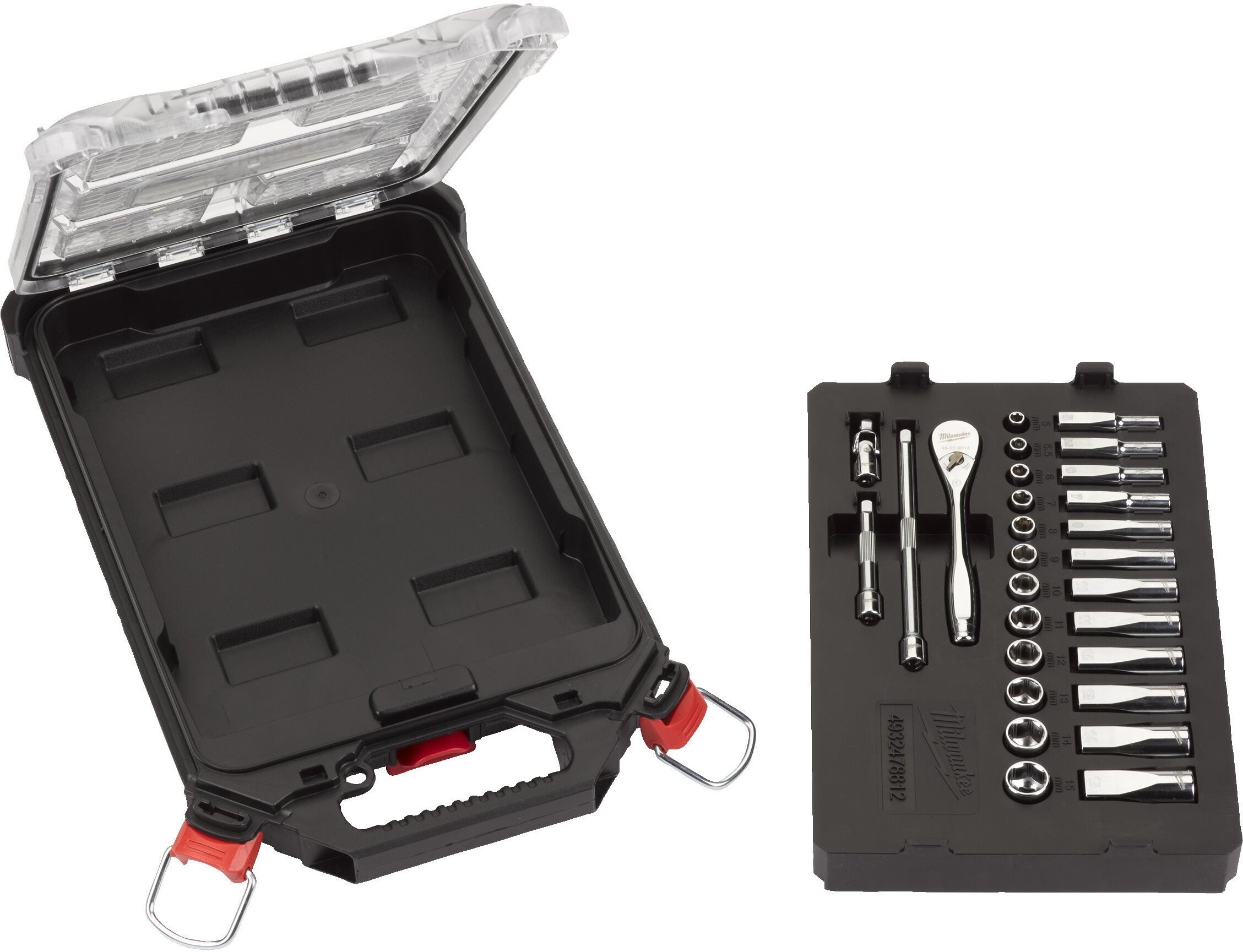 Milwaukee 4932478812 с трещоткой 1/2" 28 шт