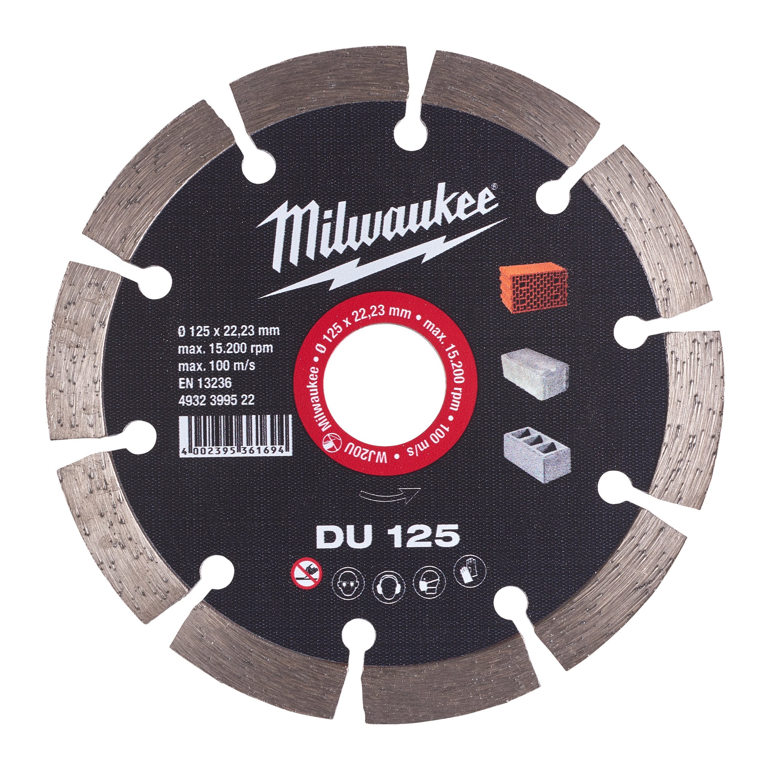 Milwaukee DU 125мм (4932399522)
