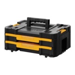 ЯЩИК DEWALT TSTAK IV C 2-МЯ МЕЛКИМИ ВЫДВИЖНЫМИ СЕКЦИЯМИ