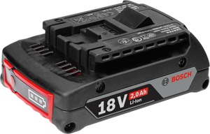 Аккумулятор Bosch GBA 18 В 2,0 А*ч M-B (1600Z00036)
