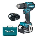 Дрель-шуруповерт безударная аккумуляторная Makita DDF485RFE