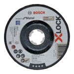 Обдирочный круг X-LOCK 125х6х22,23мм Expert for Metal, BOSCH (2608619259) Bosch