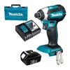 Шуруповерт ударный MAKITA  DTD153SY  аккумуляторный  (18V / 1*1.5Ah / 170Nm / Кейс)