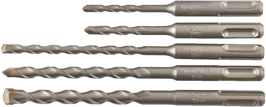 Milwaukee Contractor SDS+ 5шт (4932471242)