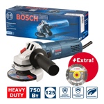 Угловая шлифовальная машина Bosch GWS 750-125 060139400D