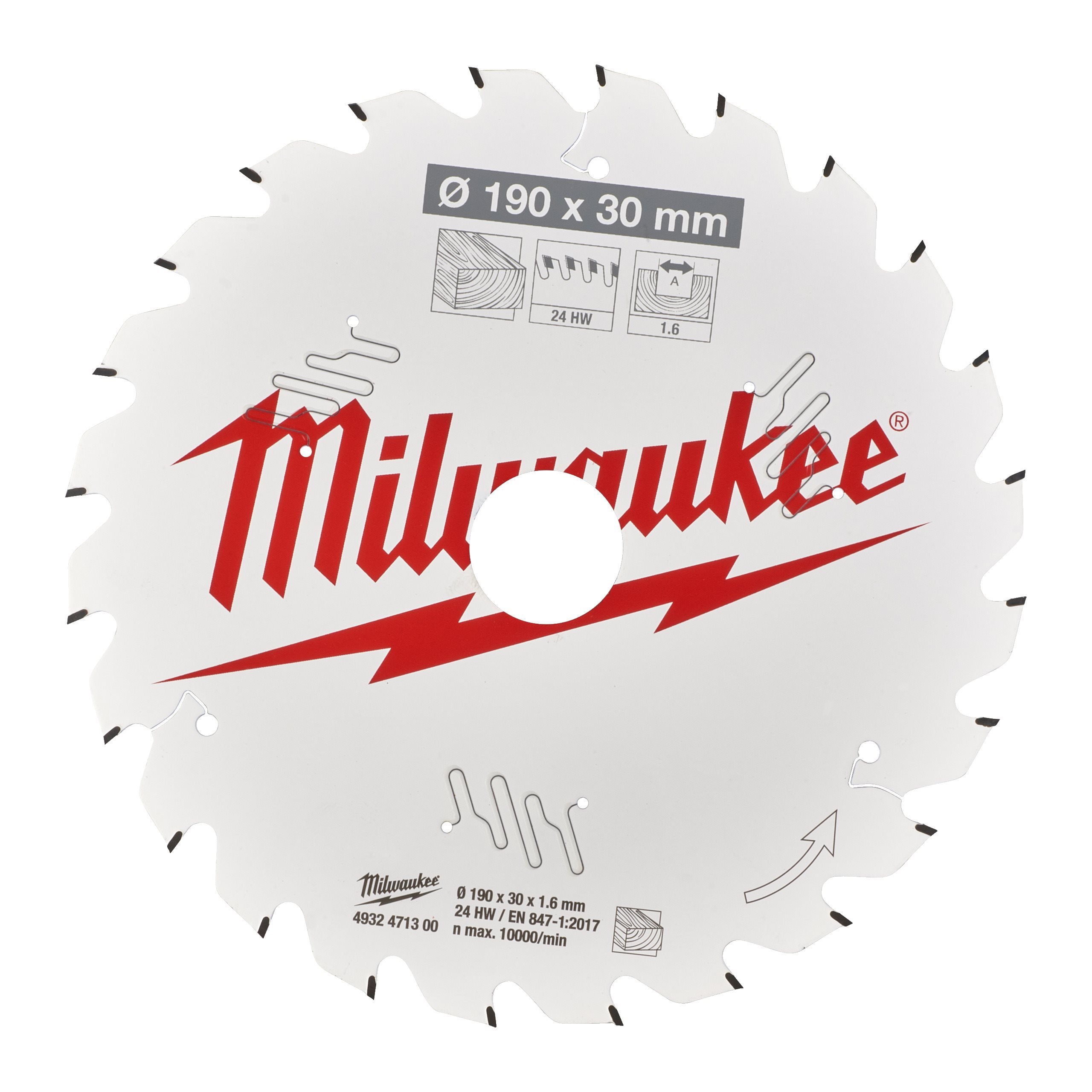 Milwaukee 190x30x1.6x24 ATB (4932471300)