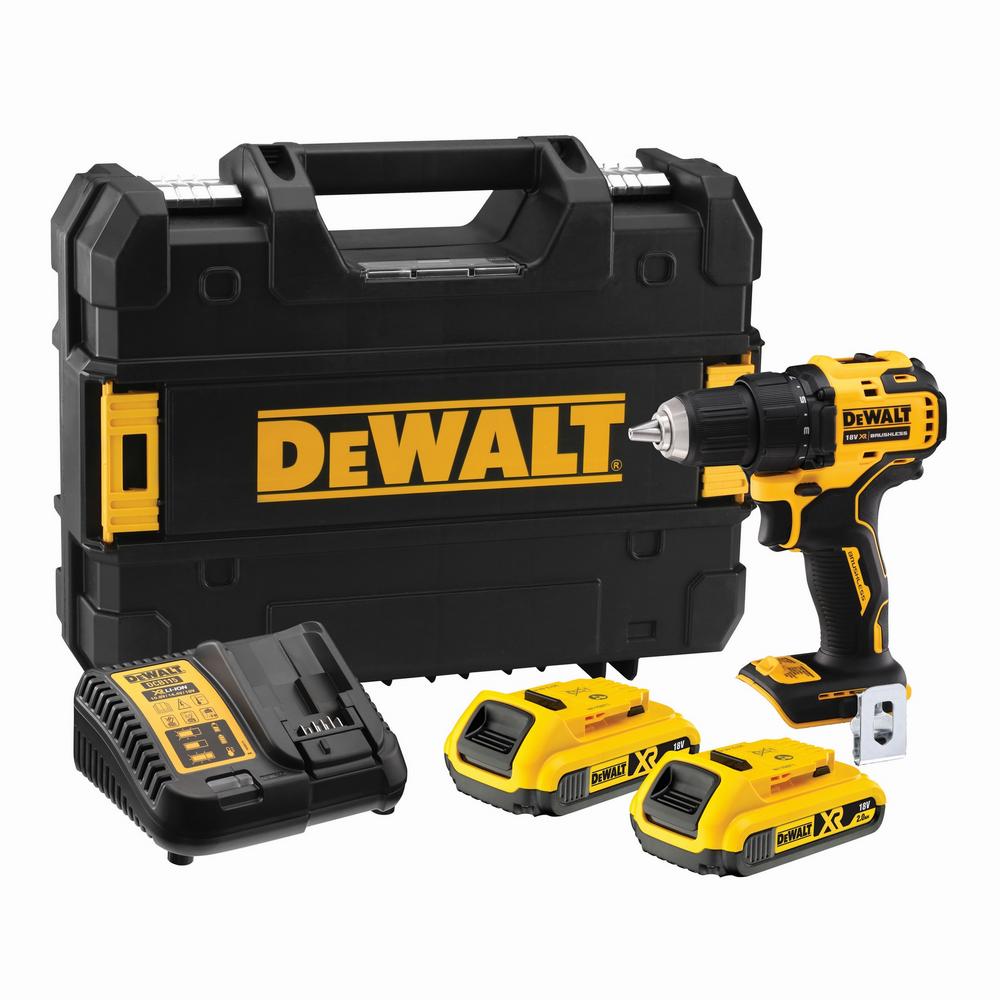 Дрель-шуруповерт аккумуляторная DeWALT DCD708D2T (DCD708D2T-QW)