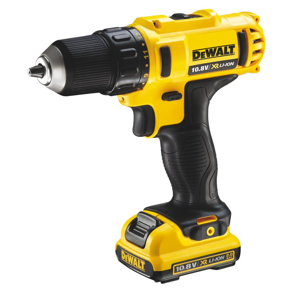 Дрель-шуруповерт аккумуляторная DeWALT DCD710D2 (DCD710D2-KS)- фото4