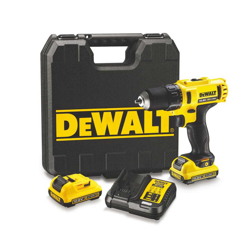 Дрель-шуруповерт аккумуляторная DeWALT DCD710D2 (DCD710D2-KS)- фото5