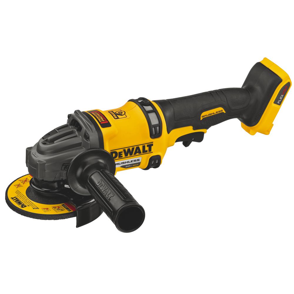 Шлифмашина угловая аккумуляторная DeWALT DCG418N (DCG418N-XJ)- фото2