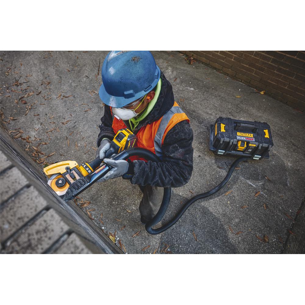 Шлифмашина угловая аккумуляторная DeWALT DCG418N (DCG418N-XJ)- фото5