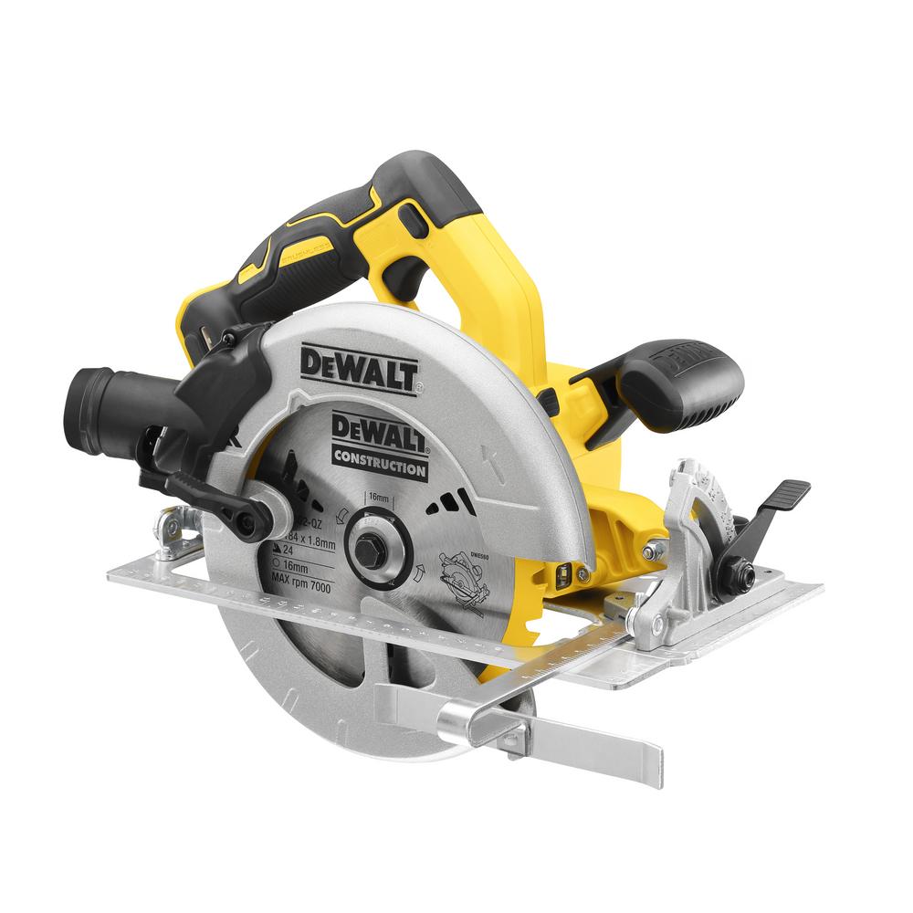 Пила циркулярная аккумуляторная DeWALT DCS570N (DCS570N-XJ)- фото4