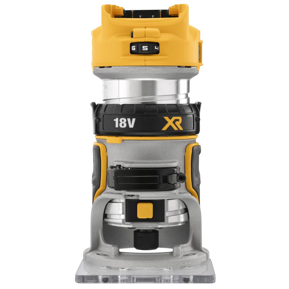 Фрезер окантовочный аккумуляторный DeWALT DCW600N (DCW600N-XJ)- фото2
