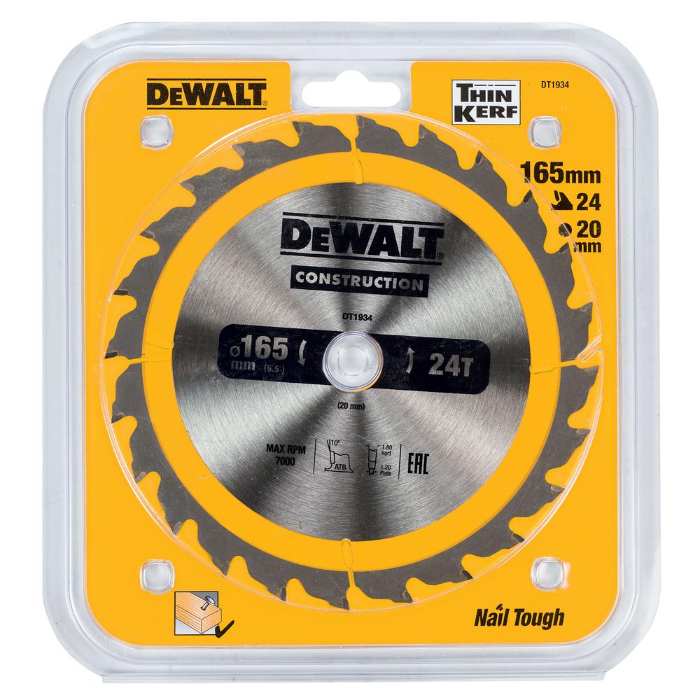 Диск пильный0DeWalt DT1934-QZ