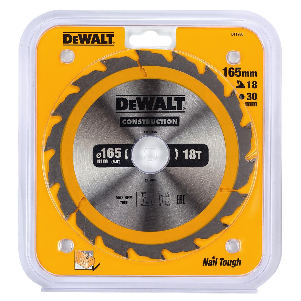 Диск пильный DeWalt DT1936-QZ