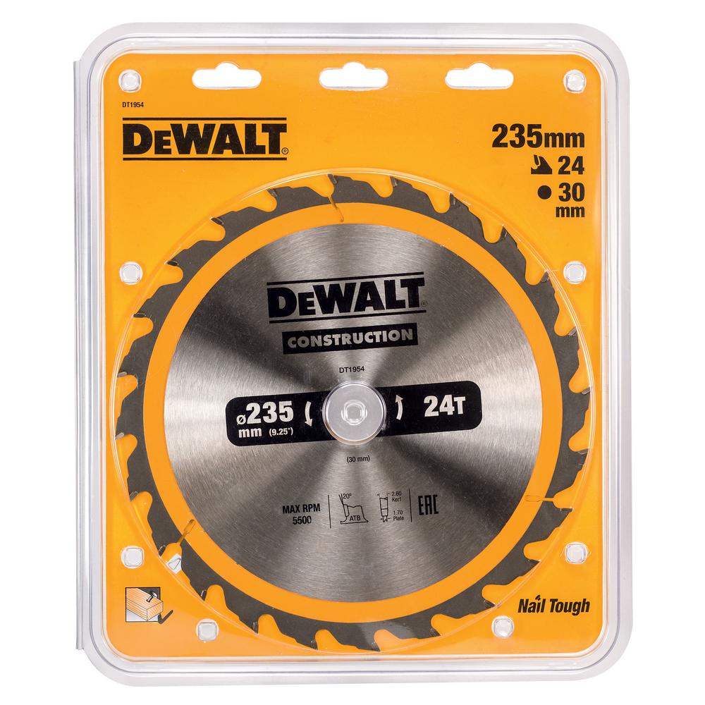 Диск пильный DeWalt DT1954-QZ