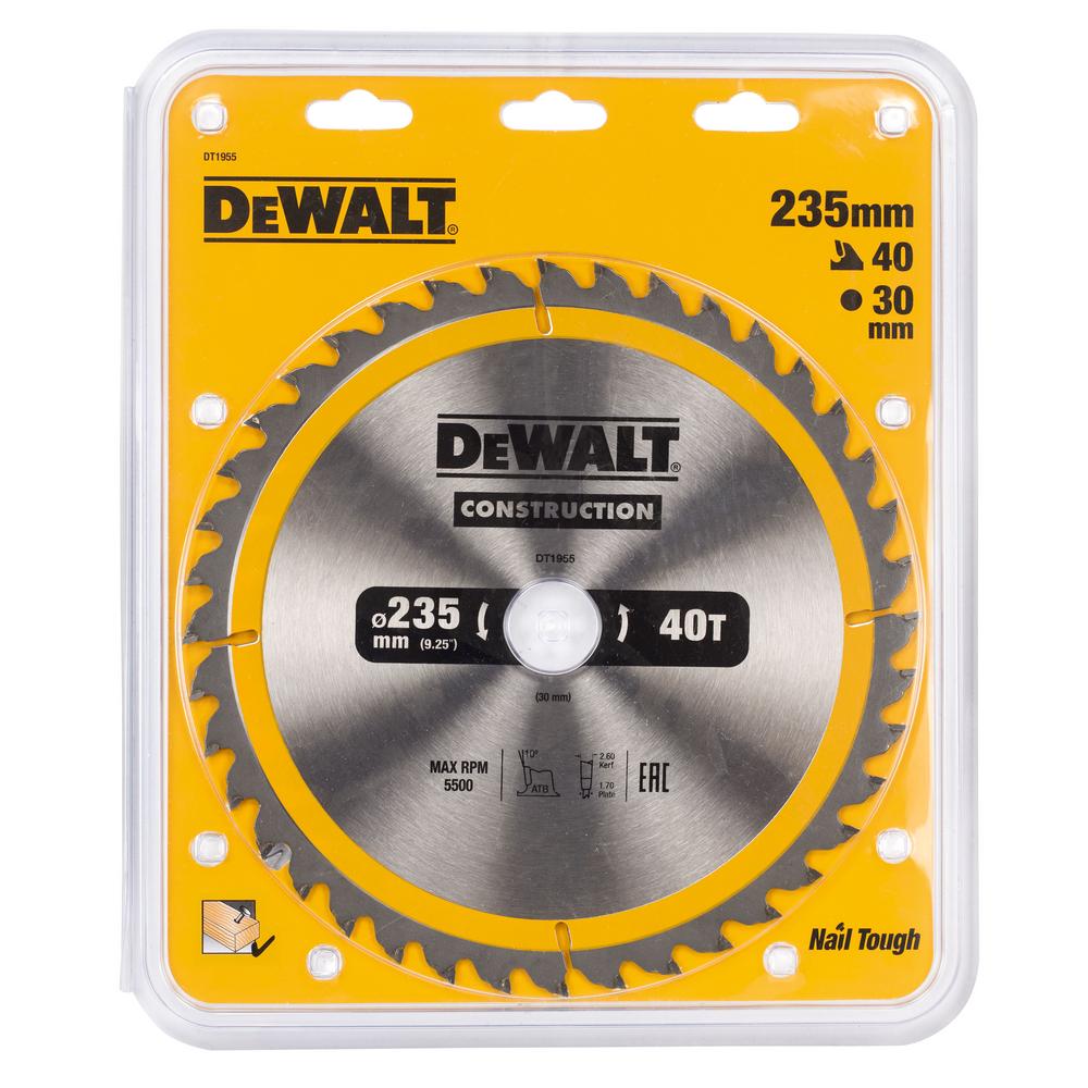Диск пильный DeWalt DT1955-QZ