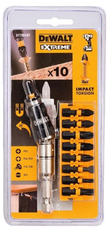   DEWALT Extreme Impact Torsion 10  (DT70518T-QZ)