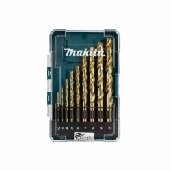 Набор_Сверла по металлу HSS-TiN Economy  1 - 10 мм  (10 шт / кейс)