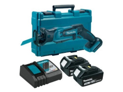 Пила сабельная аккумуляторная MAKITA LXT DJR 183 RFE в кейсе (18.0 В, 2 акк., 3.0 А/ч, Li-Ion, дерево до 50 мм, металл до 50 мм) MAKITA DJR183RFE