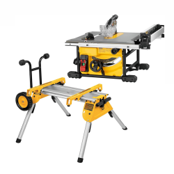 Распиловочный станок с подставкой DeWALT DWE7485RS-QS