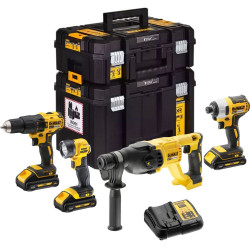 Набор DeWalt   аккум. инструмента в 2-х чем. (DCD778 + DCF787 +DCH133 +DCL040, 3*3.0Ah) DCK440L3T