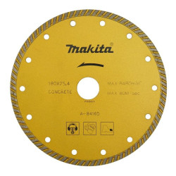 Алмазный диск сплошной рифленый по бетону 180x22,23 MAKITA