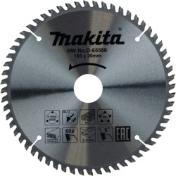 Диск пильный 185х30 мм 60 зуб. универсальный MAKITA  D-65589