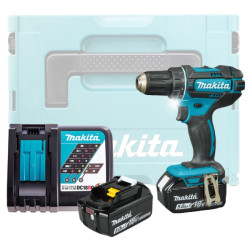 MAKITA DDF482RTJ Шуруповерт аккум. в MakPac-2 (18.0 В, 2*5.0Ah, 62 Нм)