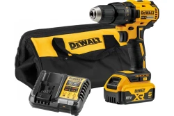 Шуруповёрт аккумуляторный в сумке (18V, 1*5.0Ah, 65 Нм, Bl-motor, 2 скор.) DeWalt DCD777P1