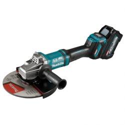 Шлифмашина угловая аккумуляторная MAKITA GA038GT201 MAKPACK + АКЦИЯ АКБ/ЗУ GA038GT201A