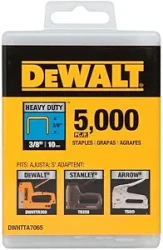 DeWalt DWHTTA7055 Скобы усиленные в пласт.контейнере (5000 шт.,7 мм, тип G/4/140/11, 5/16")