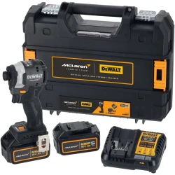 DeWalt DCF85MP2T Гайковерт аккум. в чем. TSTAK (18V, 2*5.0Ah,205 Нм, 1/4",BL-motor, McLaren Edition)