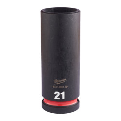 Головка ударная Shockwave  1/2"  21 мм  (глубокая / NEW), MILWAUKEE