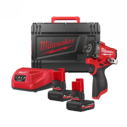Гайковерт импульсный аккумуляторный Milwaukee M12 FUEL FCIWF38G3-502X 4933493452