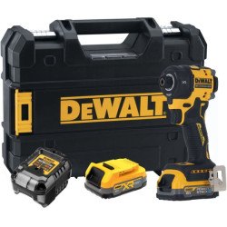 Гайковёрт аккум. в чем DeWalt DCF870E2T . (18V, 2*1.7Ah, 56 Нм, 1/4", BL-motor)  DCF870E2T