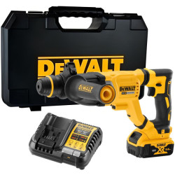 Перфоратор аккум. в чем DeWalt DCH263P1 . (18V, 1*5.0Ah, 3.0 Дж, SDS-Plus, BL-motor)  DCH263P1