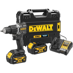 Шуруповерт ударный аккум. в чем. DeWalt DCD100P2T TSTAK (18V, 2*5.0Ah, 68 Нм, 2 скор, BL-motor) DCD100P2T