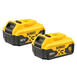 Набор: аккумуляторов DeWalt DCB184P2 (2*5.0Аh) DCB184P2