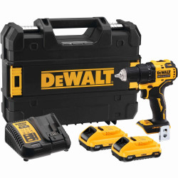 Шуруповерт аккум. в чем. DeWalt DCD708L2T TSTAK (18V, 2*3.0Ah, 65 Нм, 2 скор, BL-motor) DCD708L2T