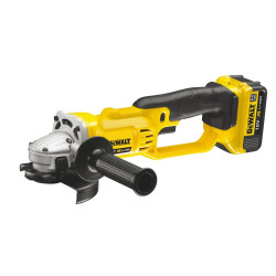 Угловая шлифмашина акк. DeWalt DCG412M2 в чем. TSTAK II (18V, 2*4.0Ah, 125 мм, 7000 об/мин) DCG412M2