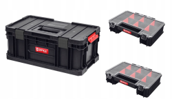 Набор ящиков для инструментов QBRICK System TWO ToolBox Plus + 2 TWO Organiser Multi  (черный) Z251606PG001