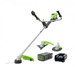 Аккумуляторный триммер Greenworks TB201HK8 2112407UH