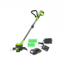 Аккумуляторный триммер Greenworks G24LT301K2 2113207UA
