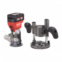 Фрезер кромочный аккум. MILWAUKEE M18 FTR-0X SOLO в HD кейсе (18V,цанга 6/6.35мм, 10000-31000об/мин) 4933471604