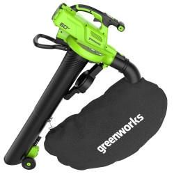 Аккумуляторный воздуходув-пылесос Greenworks GD60BVII 2409307